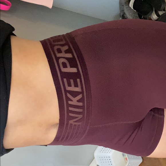 Nike Pants - Small Red/Maroon Nike Spandex